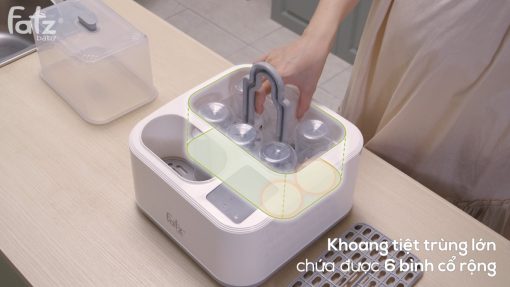 Máy tiệt trùng sấy khô nấu cháo thông minh tích hợp máy hâm sữa CAPTAIN 2 - FB4315SL - Ảnh 7