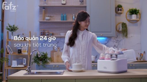 Máy tiệt trùng sấy khô nấu cháo thông minh tích hợp máy hâm sữa CAPTAIN 2 - FB4315SL - Ảnh 12