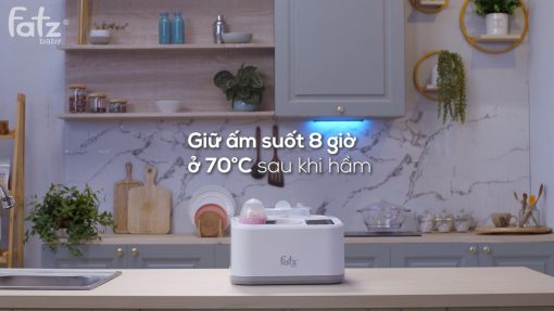 Máy tiệt trùng sấy khô nấu cháo thông minh tích hợp máy hâm sữa CAPTAIN 2 - FB4315SL - Ảnh 18