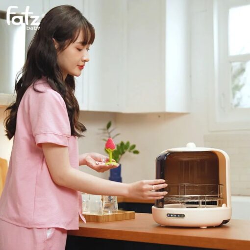 Máy úp bình sữa, tiệt trùng UVC, sấy khô và bảo quản Fatzbaby Tidy 2 - FB4613ZH - Ảnh 10